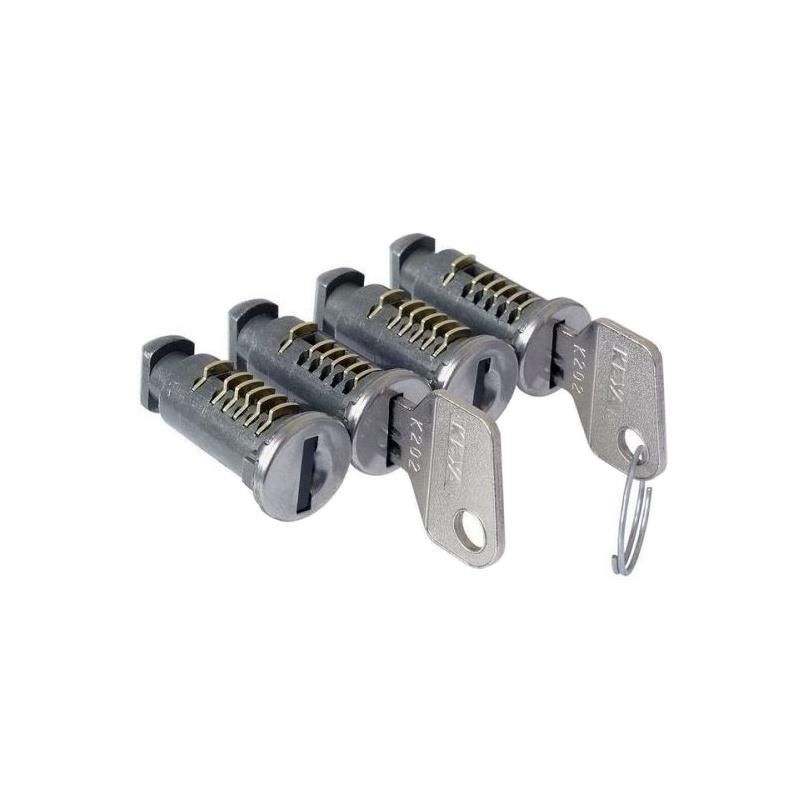 4 serrures à clé antivol