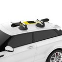 Porte-Skis Magnetique 3 Paires de Skis ou 2 Surfs - Cruz Ski Roof