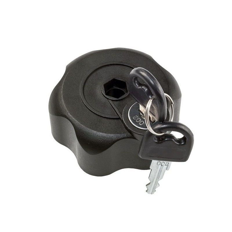 Serrure antivol pour porte-vélo Cruz