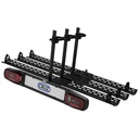 Porte-vélos sur attelage Rabattable pour 3 vélos - Cruz Stema 3