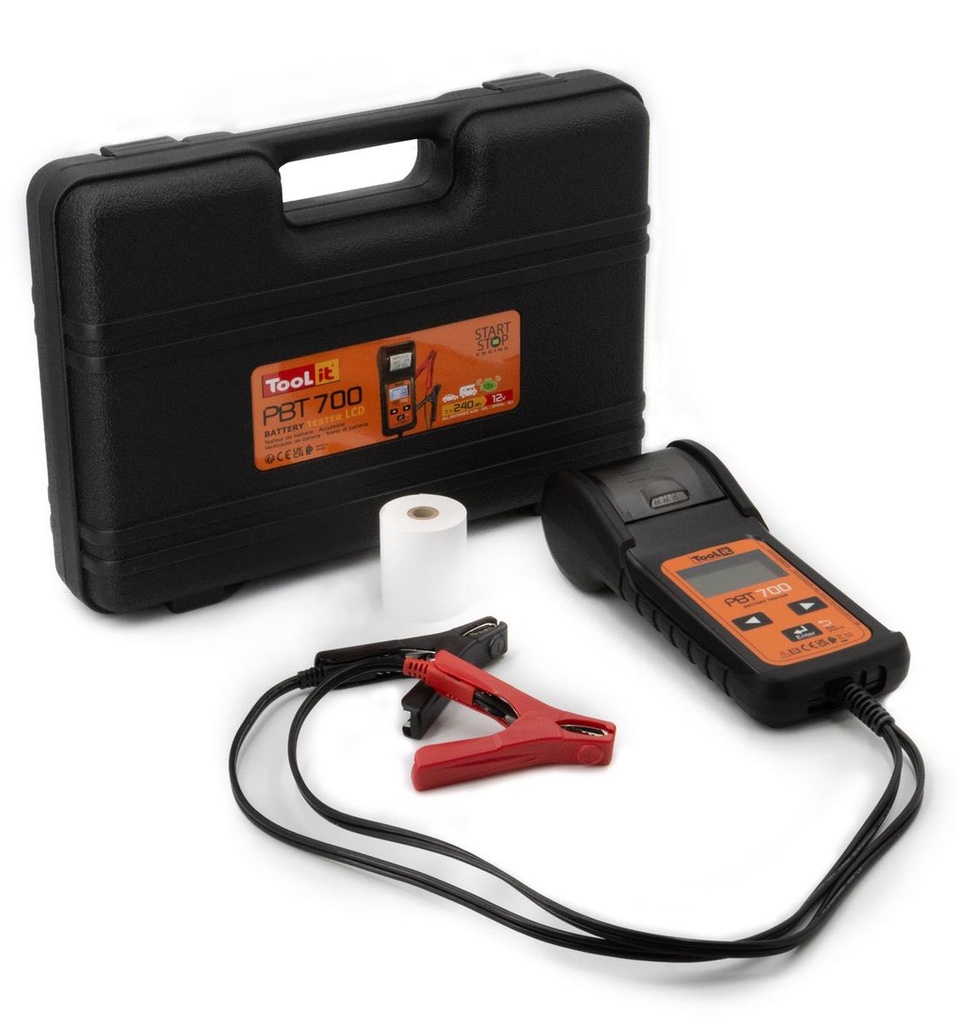 Testeur de batterie Gys PBT700 avec imprimante intégrée