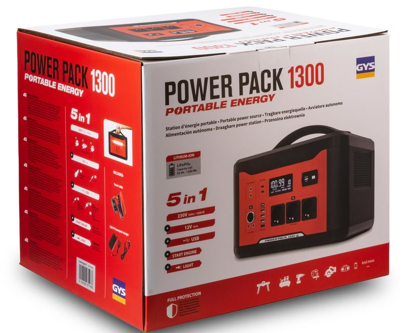 Alimentation autonome GYS POWER PACK 1300