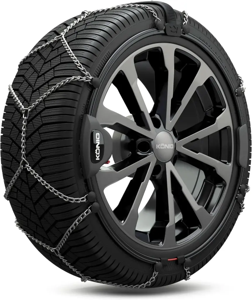 Jeu de Chaines Neige Voiture et SUV KONIG Reflex Edge n°604 | Taille: 225/50-18