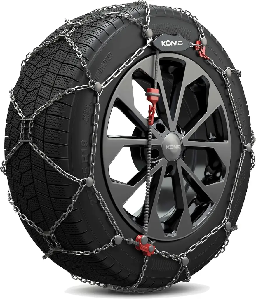 Jeu de Chaines Neige Voiture et SUV KONIG XG-12 PRO n°240 | Taille: 225/75-15