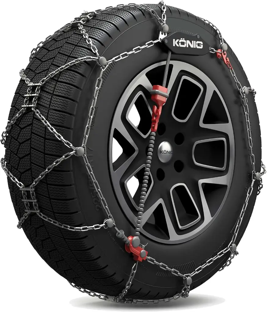 Jeu de Chaines Neige Voiture et SUV KONIG XG Cross n°223 | Taille: 205/60-16