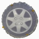 Jeu de Chaussettes Neige Voiture KRAWEHL Ice Tex A | Taille: 175/55-15