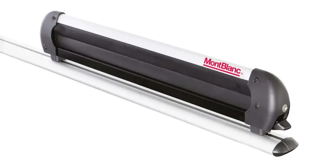 Porte-skis sur Barres de Toit 6 Paires de Ski / 4 Surfs - Mont Blanc Crest