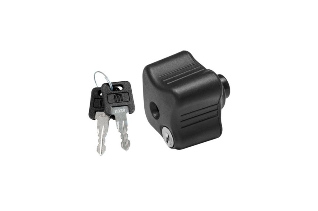 Serrure antivol pour sécuriser votre vélo sur porte-vélos de marque Menabo