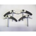 Kit Fixation rapide / Quick Fixing system pour Coffre de toit Menabo Diamond / Satellite