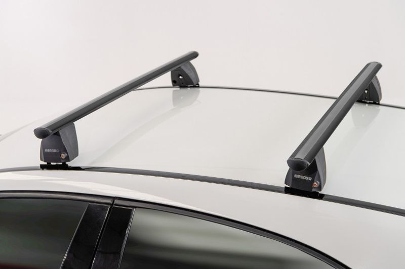 Barres de toit Profilées Aluminium Noir pour Vw Caddy Life / Maxi Life dès 2010