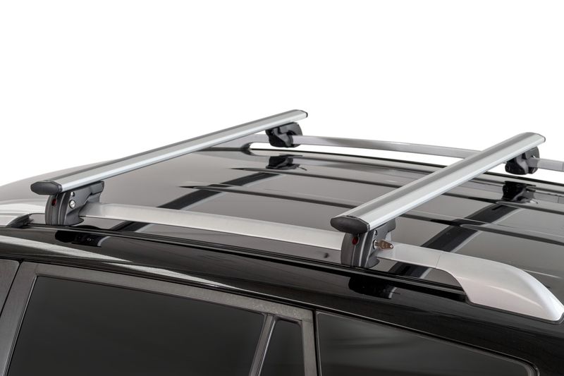 Barres de toit Profilées Aluminium pour Chrysler 300C Touring de 2005 à 2011 - avec Barres Longitudinales