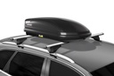 Coffre de toit 320L MENABO MANIA 320 Noir-Brillant