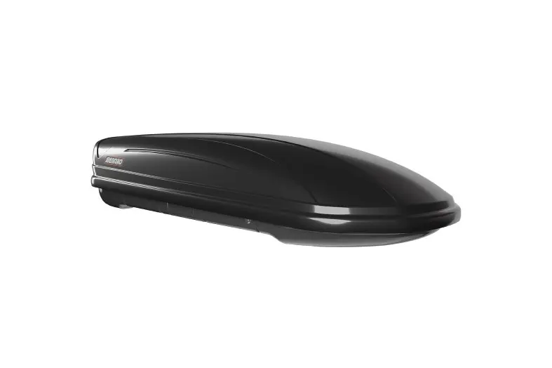 Coffre de toit 460L MENABO MANIA 460 Noir-Brillant