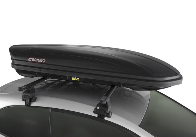 Coffre de toit 460L MENABO MARATHON 460 Gris-Anthracite