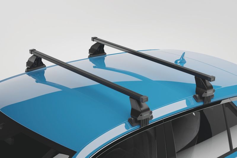 Barres de toit Acier pour CITROEN C3 (Mk3) - 5 portes - de 2016 à 2024