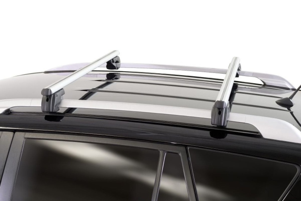 Barres de toit Aluminium pour MG MG5  à partir de 2021 - avec Barres Longitudinales