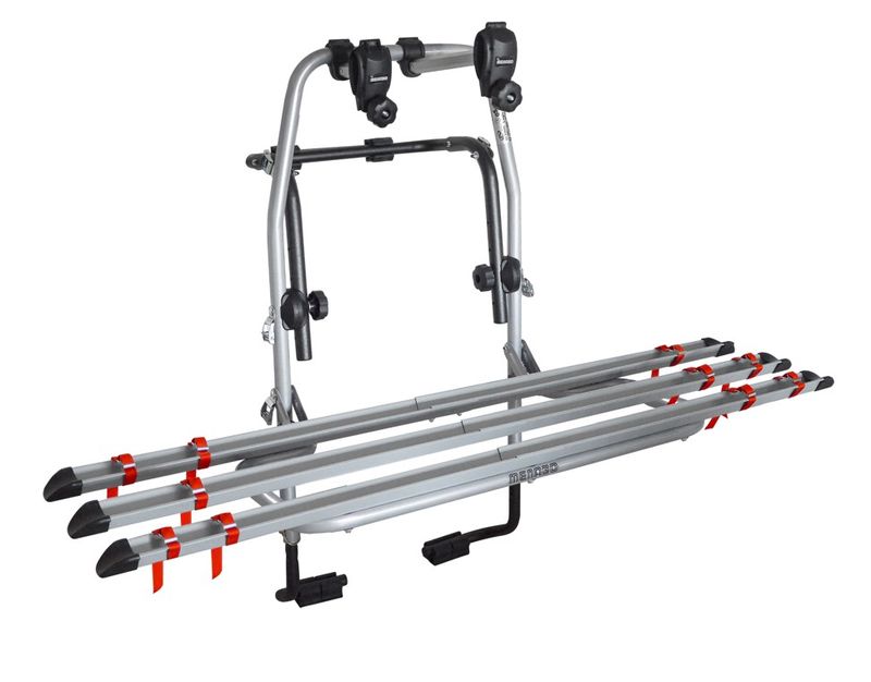 Porte-velos sur hayon / plateforme 3 velos - Menabo Steel Bike 3