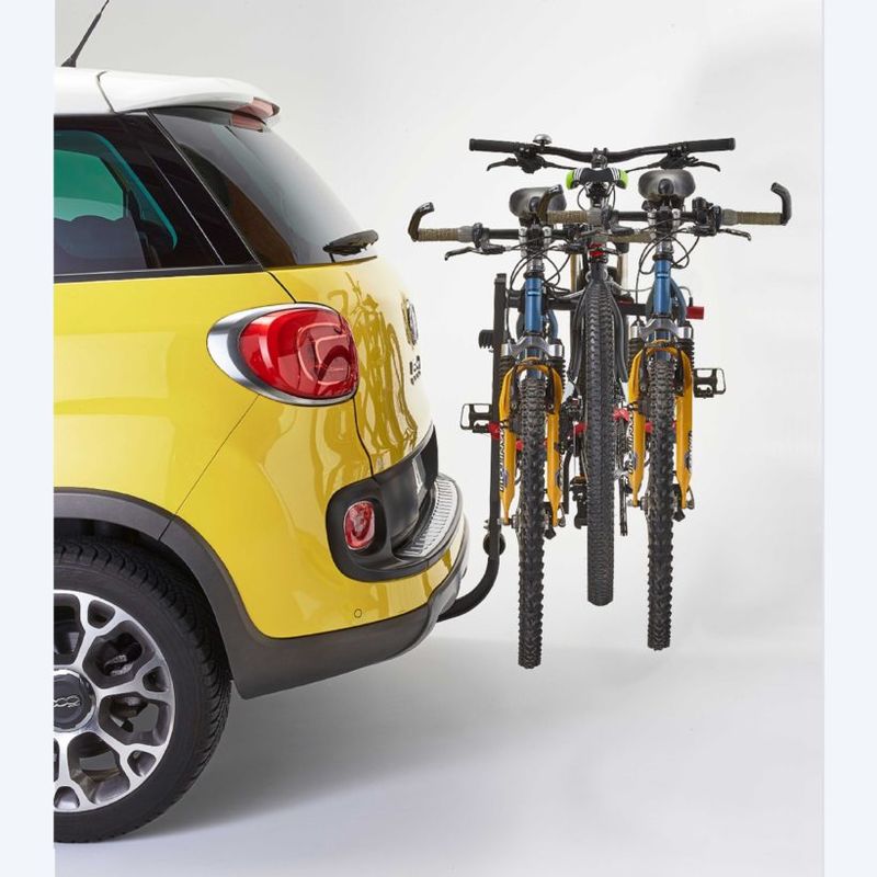 Porte-vélos sur attelage suspendu 3 vélos - Mottez Jupiter 3