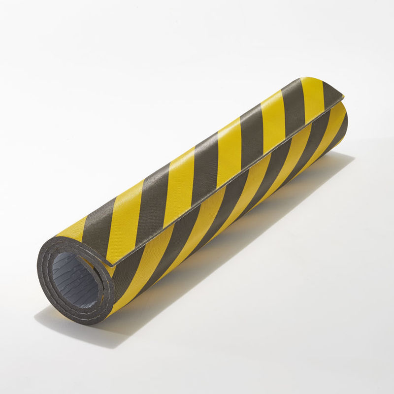 Mousse de Protection Murale Jaune et noire - Mottez A096RLXJA