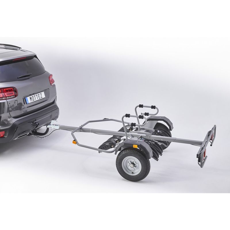 Remorque - Porte-velos 4 Vélos Electriques sur Attelage - Mottez Zeus 4