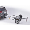 Remorque - Porte-velos 4 Vélos Electriques sur Attelage - Mottez Zeus 4