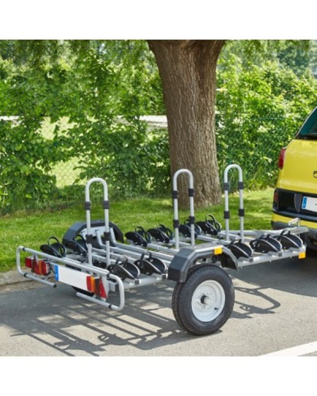 Remorque - Porte-velos 6 velos sur Attelage - Mottez A356S