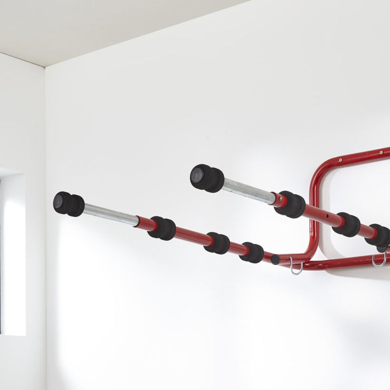 Support mural et rabattable 4 vélos ou multi-usage - Mottez B053Q4RA