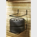 Lot de 2 supports range pneus - Mottez B057Q