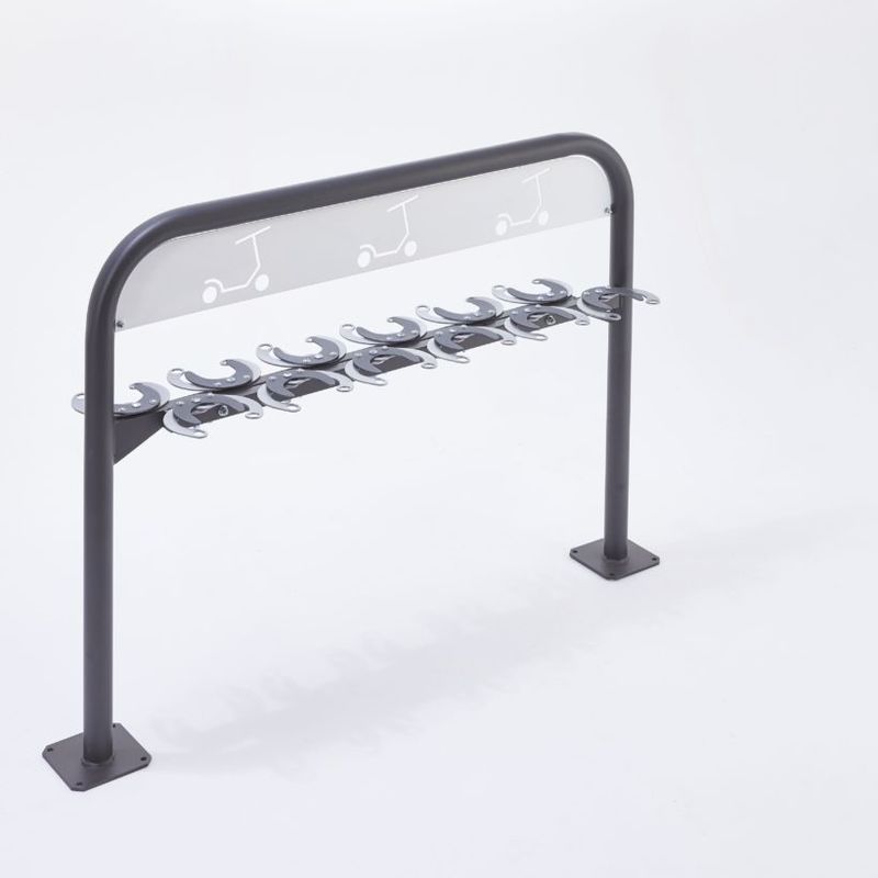 Range 12 Trottinettes sur pied - Mottez B061C12