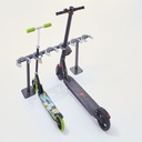 Range 6 Trottinettes sur pied - Mottez B061C6