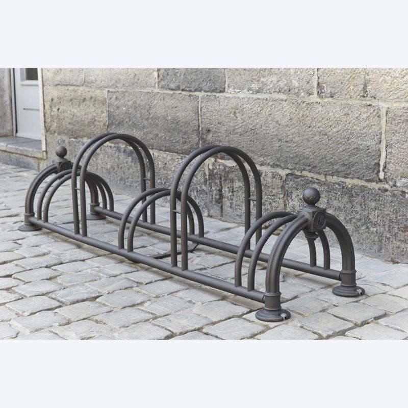 Râtelier à vélos 5 Vélos - 2 Niveaux modèle Versailles - Mottez B129US