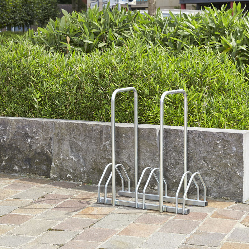 Râtelier à vélos 3 Vélos avec Arceaux - Mottez B135AR