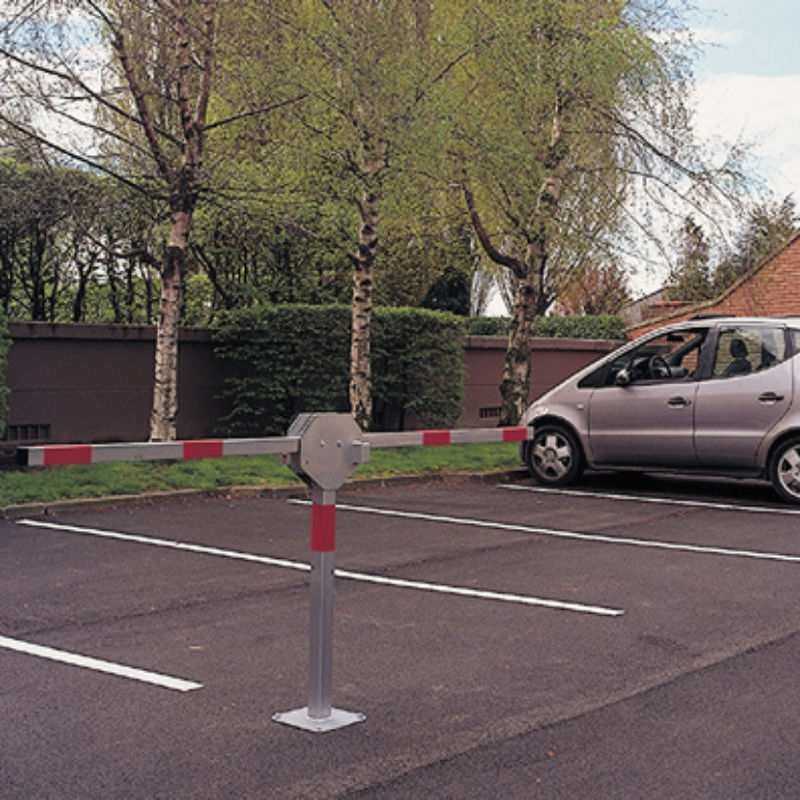 Barrière double bras pour 2 places de parking - Mottez B303C