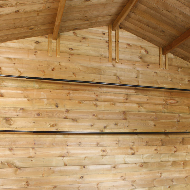 Porte tout abri de jardin - Mottez J080P