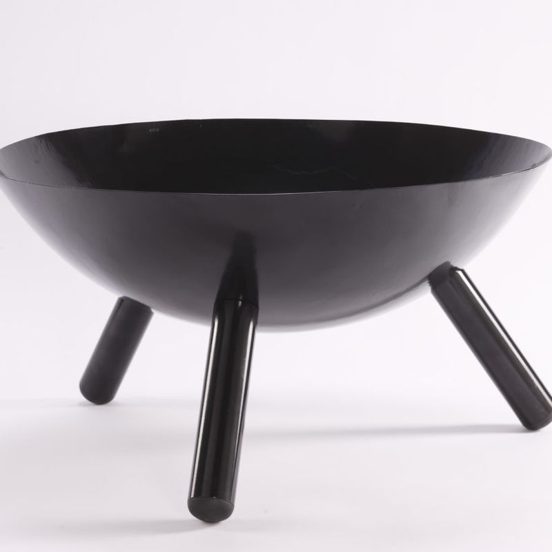 Brasero de Jardin Noir Diamètre 56 cm - Hauteur 29 cm - Mottez J155S
