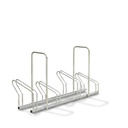 Râtelier à vélos 4 Vélos - 2 Niveaux côte à côte avec Arceaux - Mottez M024V4AR