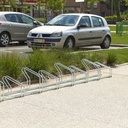 Râtelier à vélos 8 Vélos - 2 Niveaux côte à côte - Mottez M024V8