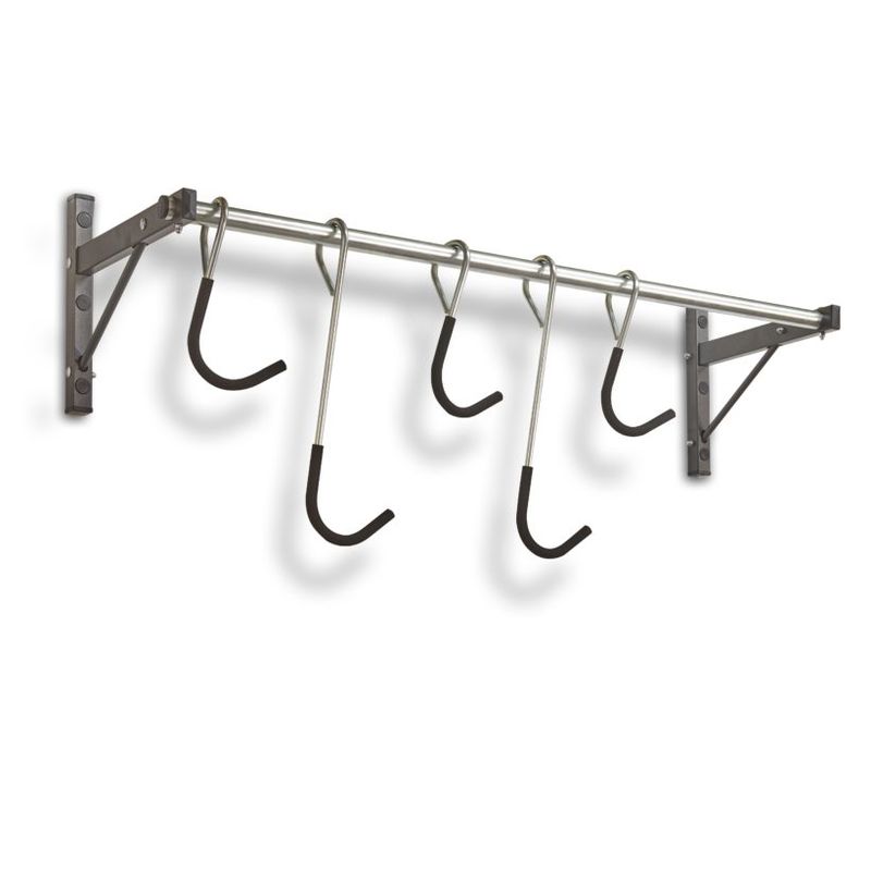 Support 5 vélos coulissant mural - Mottez M045C