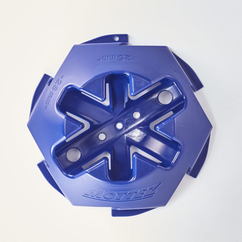 Support trottinette au sol bleu - Mottez M058QBL