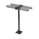 Range 4 skateboards sur pied avec antivol - Mottez M059S