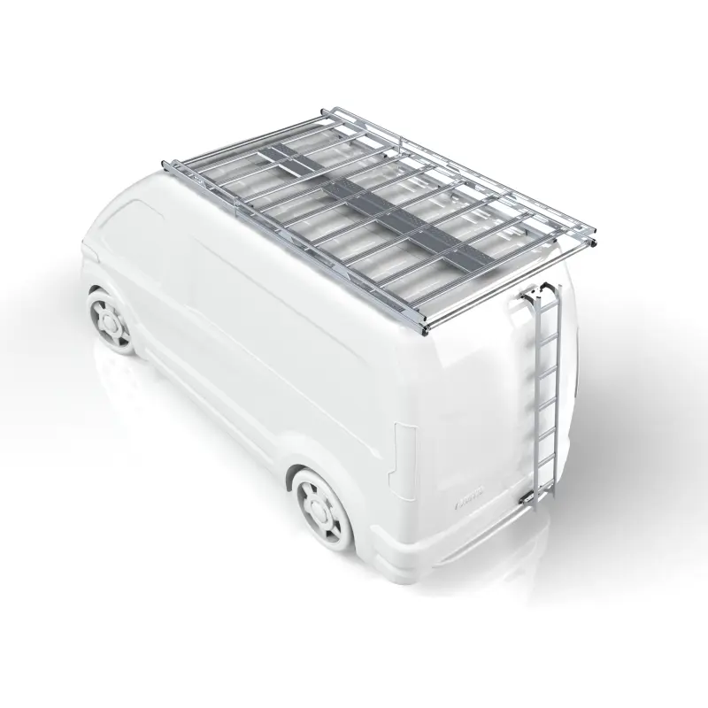 Galerie de toit + Echelle en Aluminium pour Citroen Jumpy M dès 2016