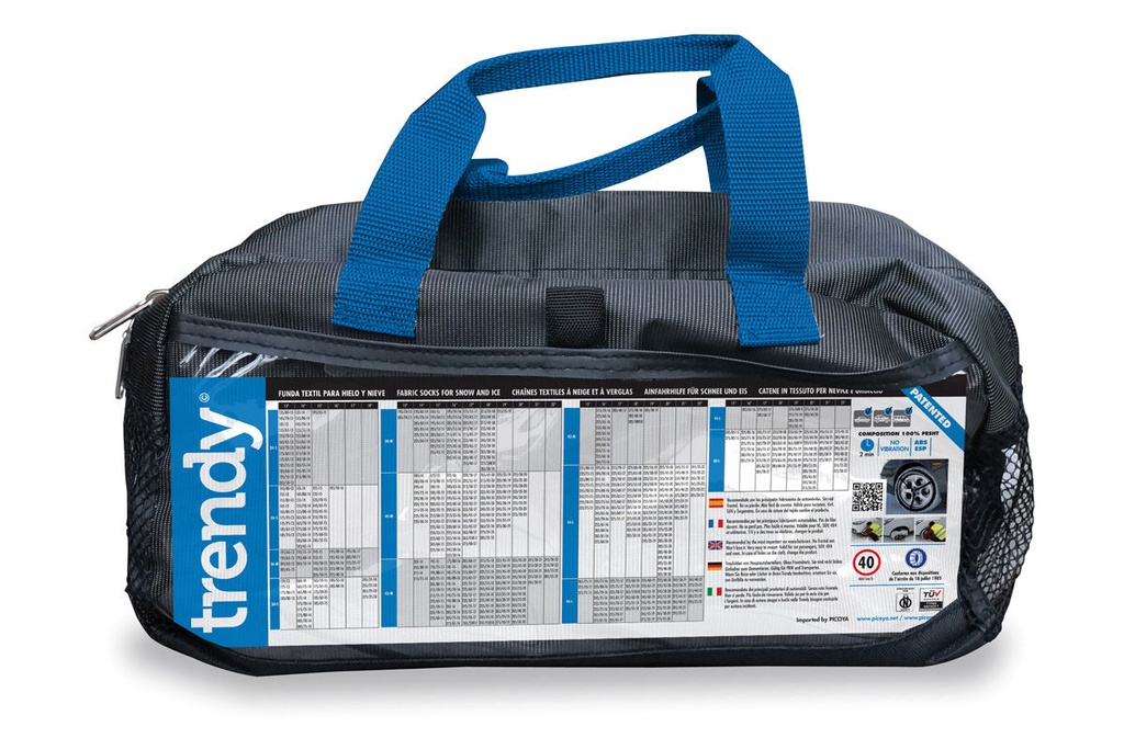 Chaussettes Neige Voiture et 4x4 PICOYA 42 | Taille : 175/55-20