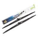 Jeu de 3 Balais Essuie Glace Avant/Arrière pour Dacia Lodgy de 04/2012 à 10/2015 - Valeo Silencio