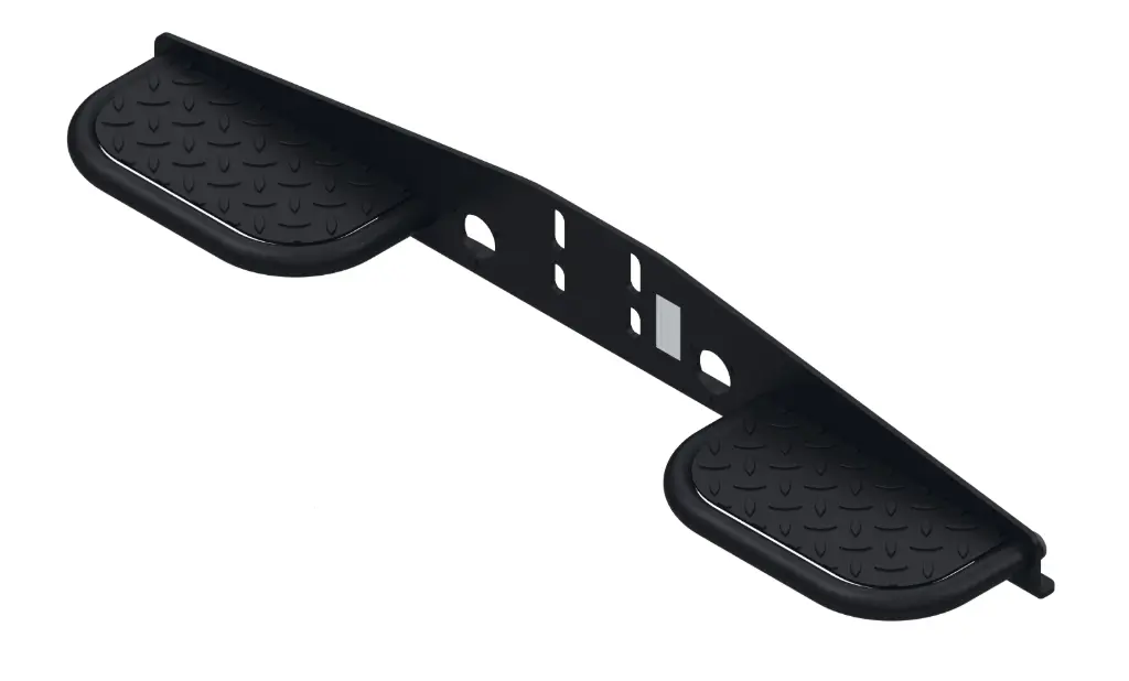 Marche-pied Universel Double appui pour Utilitaires - acier epoxy polyester