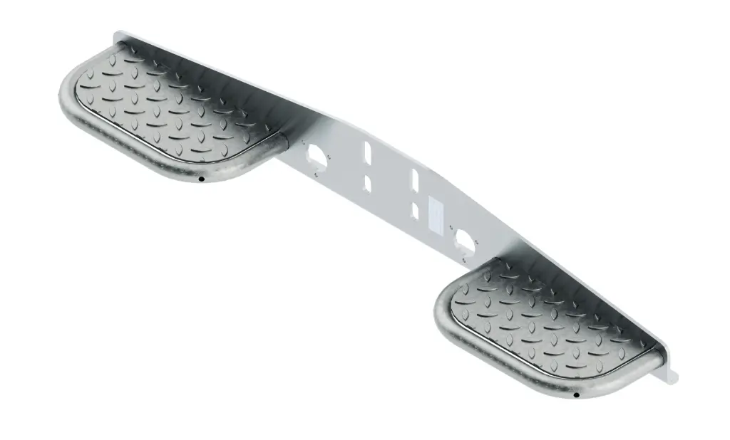 Marche-pied Universel Double appui pour Utilitaires - acier galvanié à chaud