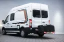 Coffre sur attelage 330L pour Fourgon avec Hayon/Portes battantes - TowBox Camper Châssis Long