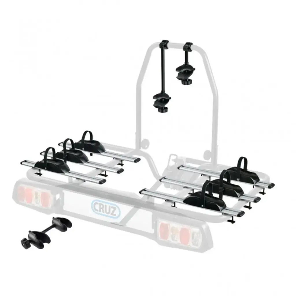 Adaptateur pour convertir la plate-forme Cruz Rear Cargo en porte-vélos 3 vélos