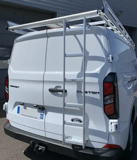 Echelle en Aluminium MTS pour Ford Transit Custom dès 2024 - sans perçage