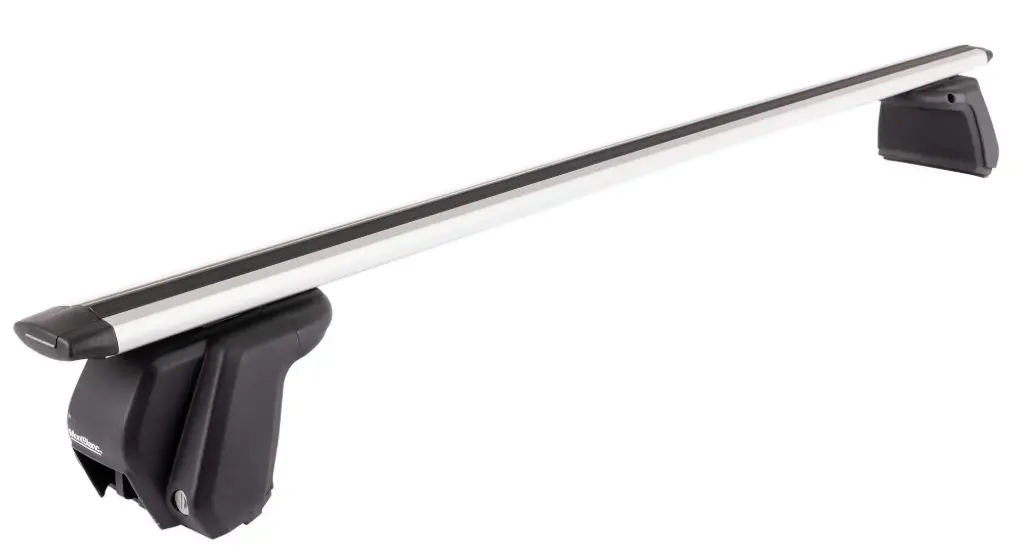 Barres de toit Aluminium Noir pour Vw ID7 dès 2024 - avec barres longitudinales