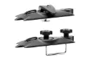 Kit de fixations pour Barres de toit, à la fois externe et en rainure, compatible avec coffres de toit Menabo Duo Crab